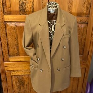 Double Breasted Wool Blazer